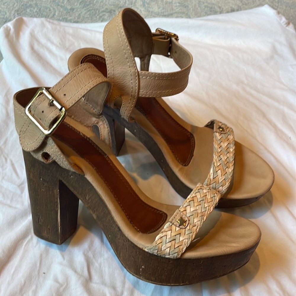🇮🇹 Italian Platform Sandals 5inch height size 8